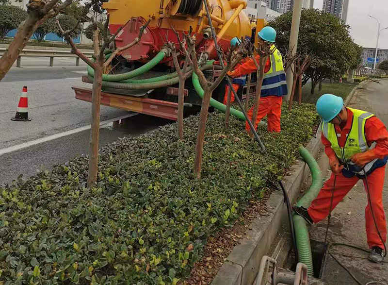 兴山市政管道清淤